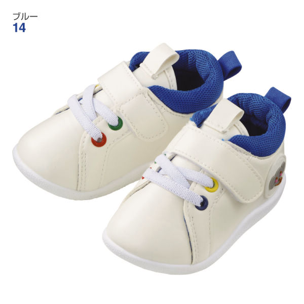 ベビーイラスト付スニーカー(面ファスナー付)【12.5～14.5cm 