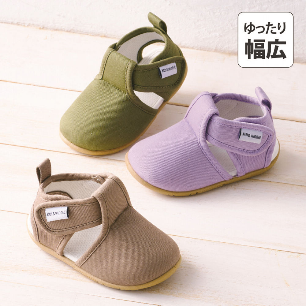 ベビーよちよちシューズ(面ファスナー付)【12.0～15.0cm