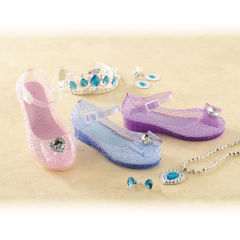 ガールズラメ入りハートモチーフ付サンダル【15.0～18.0cm】