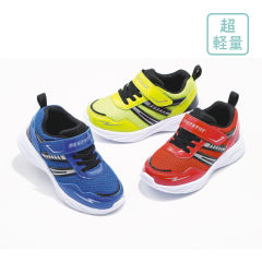 キッズEVAスニーカー(超軽量・面ファスナー付)【15.0～18.0cm】