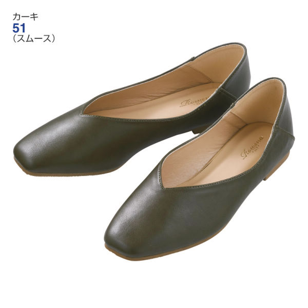 レディースVカットパンプス(2WAY)【22.0～26.0cm】 | 激安靴の