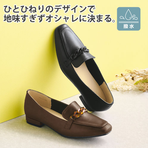※お値下げ中！【CAMPER】ローファー カーキ 24.5-25cm 高ヒール お値下げ中！【CAMPER】ローファー カーキ 24.5-25cm 高ヒール