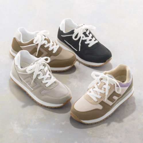 BigValley コンビ　レディース自動巻き レディーススニーカー(カップインソール)【22.5～24.5cm