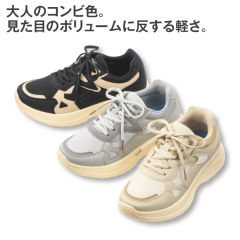 レディーススニーカー(カップインソール)【22.5～24.5cm】