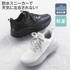 レディース厚底スニーカー(防水)【22.5～25.0cm】
